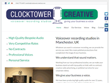 Tablet Screenshot of clocktowercreative.co.uk